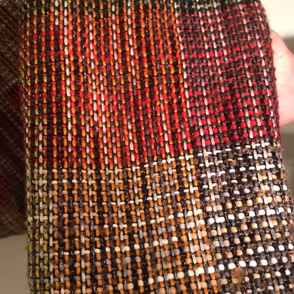 Chicos brand fall plaid blazer Size 3 - Picture 3 of 4